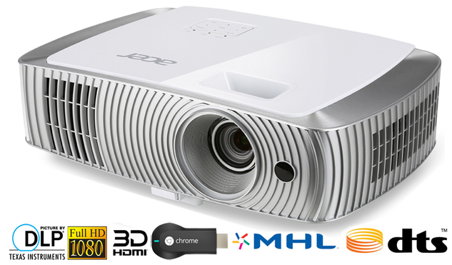 Test: Acer H7550BD FullHD-Beamer mit Chromecast-, DTS- und 3D-Unterstützung