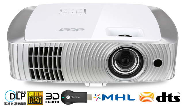 Test: Acer H7550ST Kurzdistanz-Beamer mit Chromecast-, FullHD-, DTS- und 3D-Unterstützung
