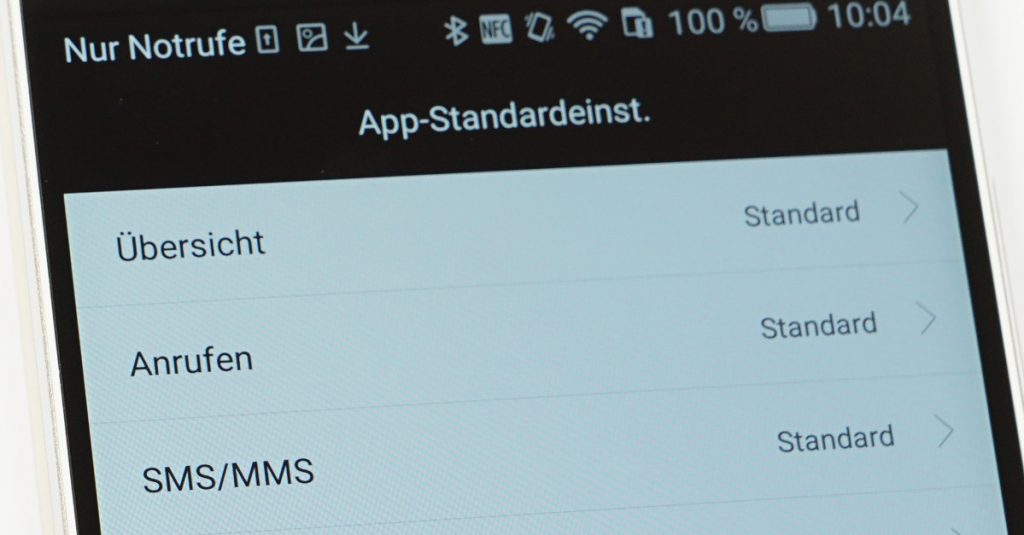 Standard-Apps unter Android 5.0 Lollipop festlegen