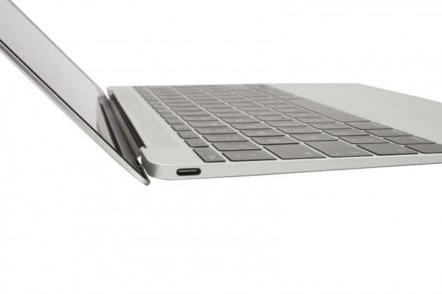 MacBook Silver USB Anschluss