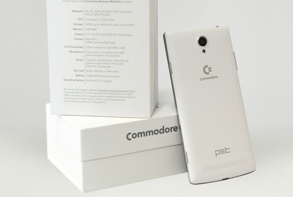 „Commodore“ bringt 5,5 Zoll Mittelklasse-Smartphone nach Deutschland