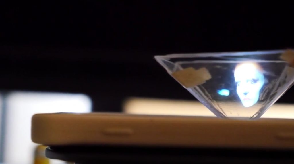 DIY: Bewegte „3D-Hologramme“ mit deinem Smartphone anzeigen