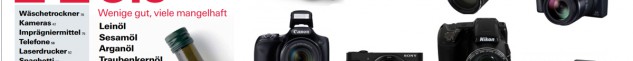 Stiftung Warentest 09/2015: 14 Kameras mit Superzoom im Test