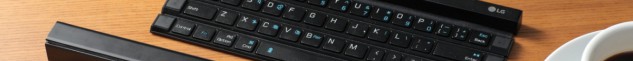 LG Rollie: Aufrollbare mobile Tastatur vorgestellt