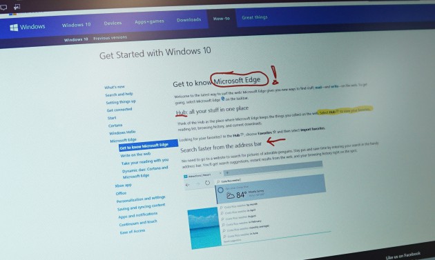 Test Windows 10 Edge Browser