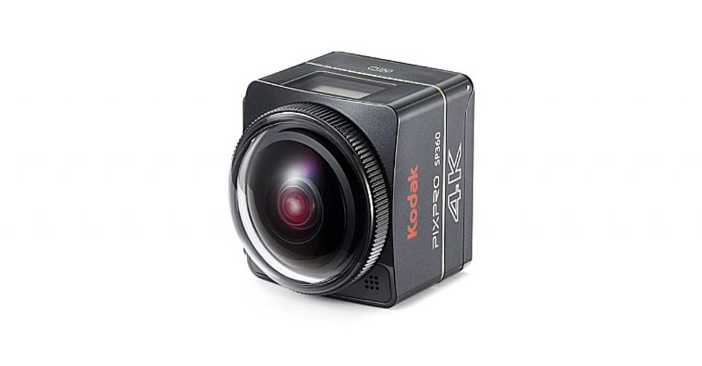 4K-Action-Cam Kodak Pixpro SP360-4K für 360°-Action-Videos