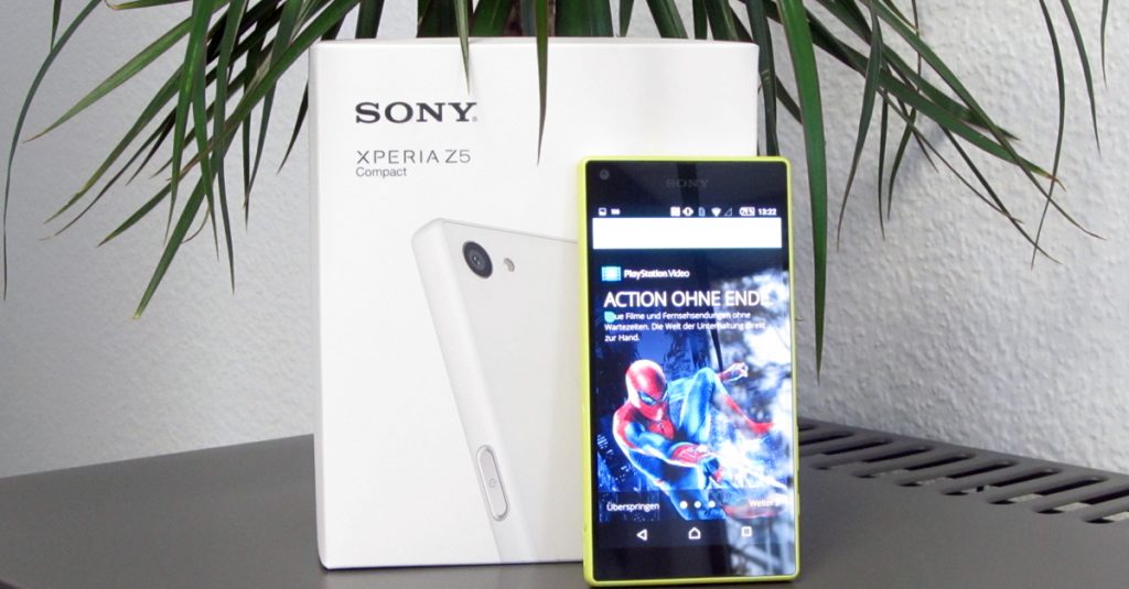 Kleines Smartphone für die Hosentasche: Sony Xperia Z5 Compact im Test