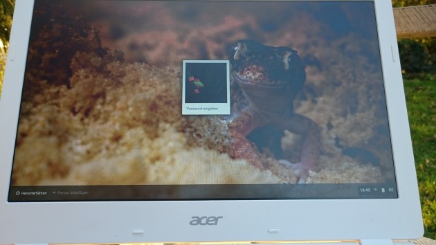 Acer-Chromebook-Anwender-Display