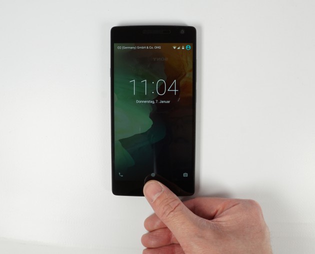 OnePlus 2 Entsperren mit Fingerabdruck