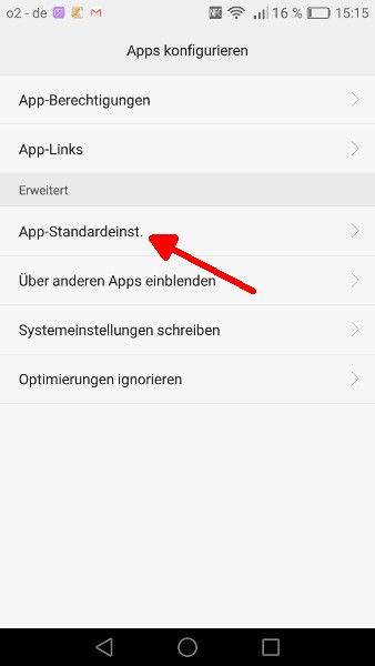 Shortcuts Android-Tasten Schritt 5-3