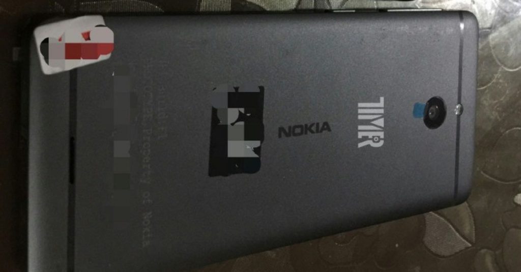 Nokia Smartphone aus Metall zeigt sich auf ersten Bildern