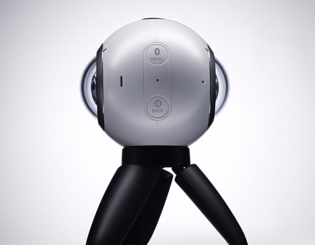 Samsung Gear 360 nimmt Inhalte mit 360 Grad auf