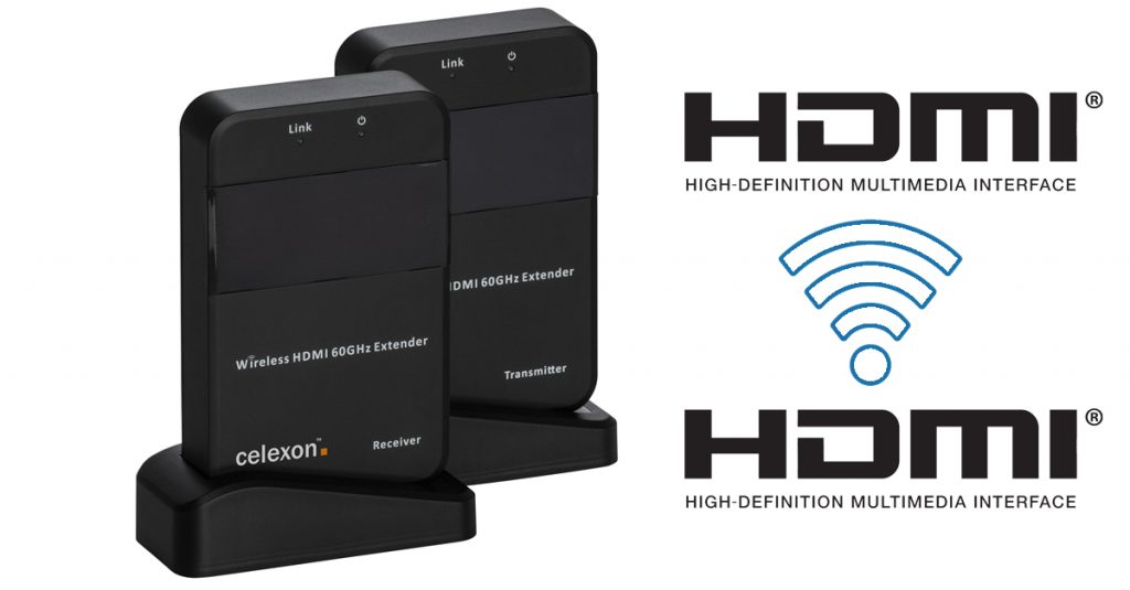 Celexon Expert HDMI-Funk-Set WHD30M – Kabellos HDMI-Signale übertragen