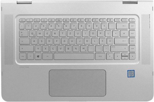 HP-Spectre-X360-15---Tastatur