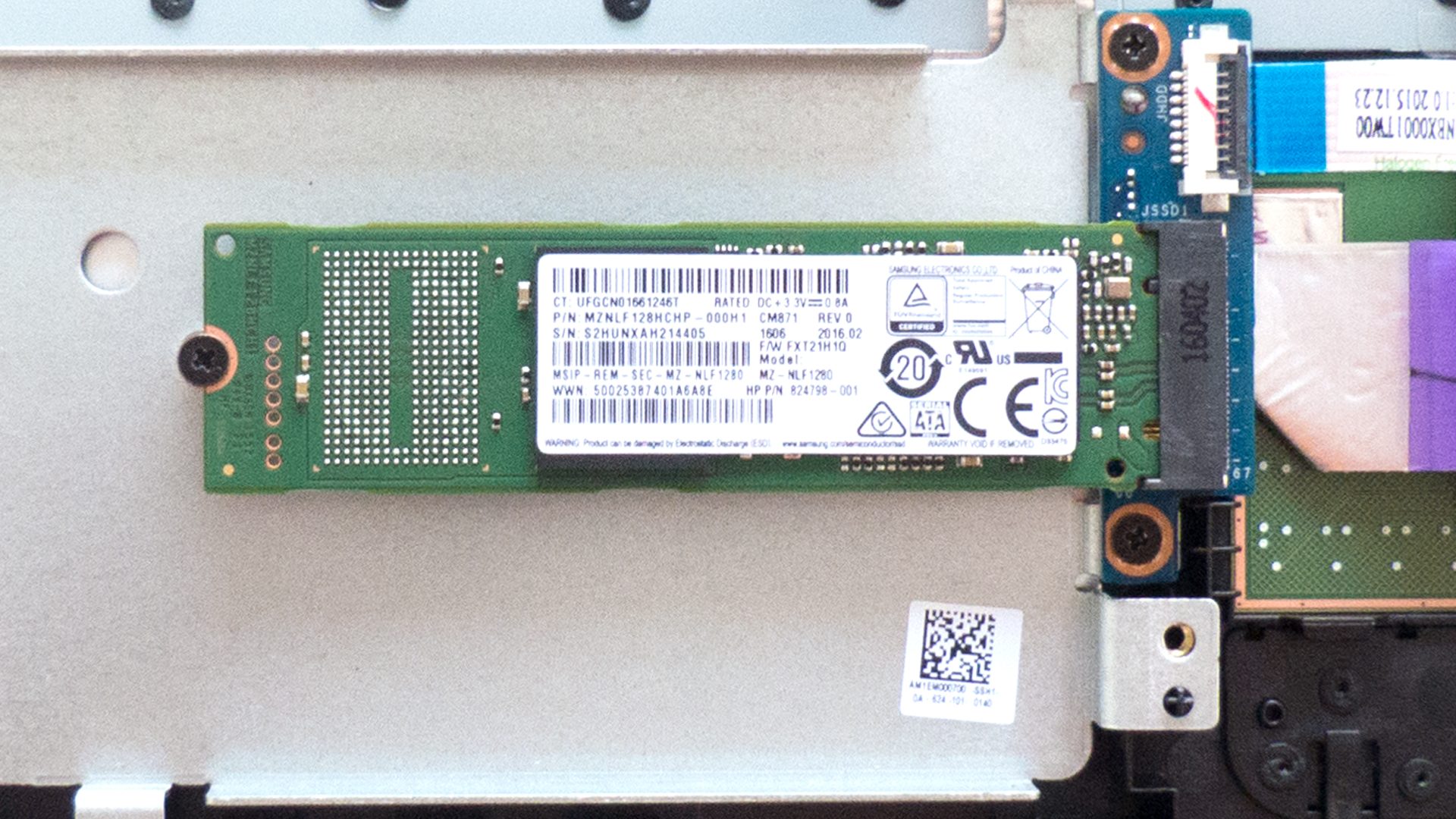 HP 15-ac-158ng – SSD M.2 Modul