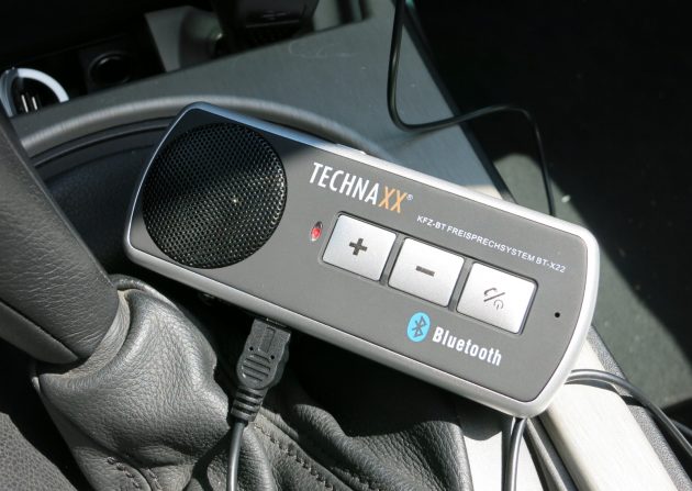 Test Technaxx Bluetooth KFZ-Freisprecheinrichtung BT-X22 im Auto