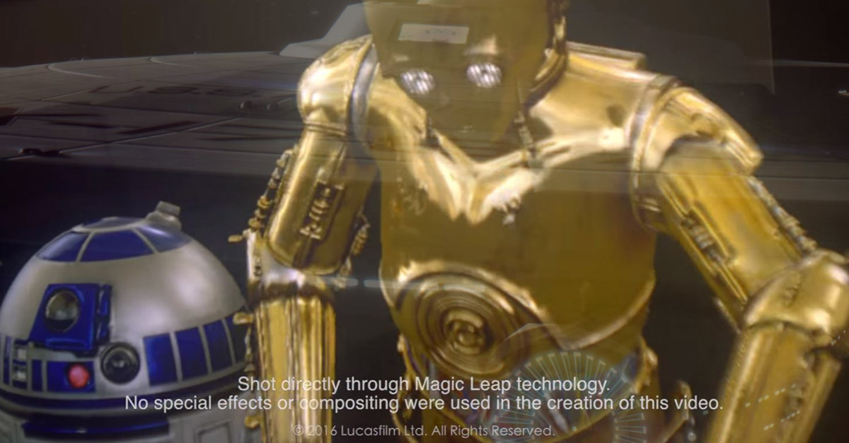 Hololens-Konkurrent entwickelt C-3PO und R2-D2 für alle
