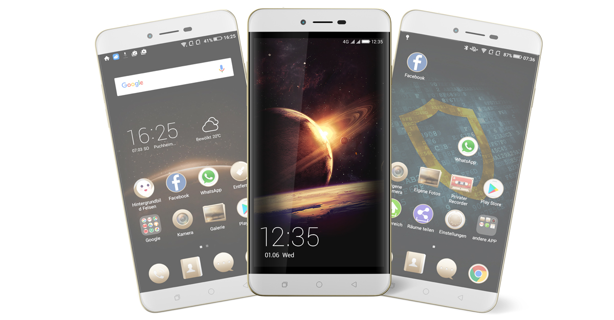 Coolpad Torino – 5,5-Zoll-Smartphone mit Dual-SIM und zwei Betriebssystemen