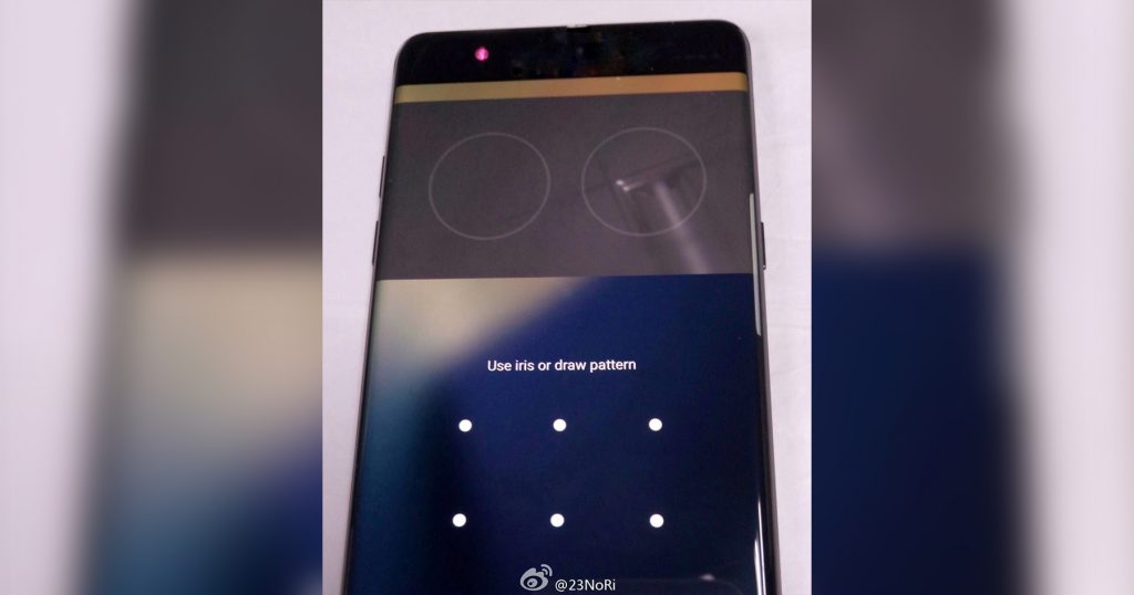 Samsung Galaxy Note 7: Erste Fotos vom Iris-Scanner geleakt
