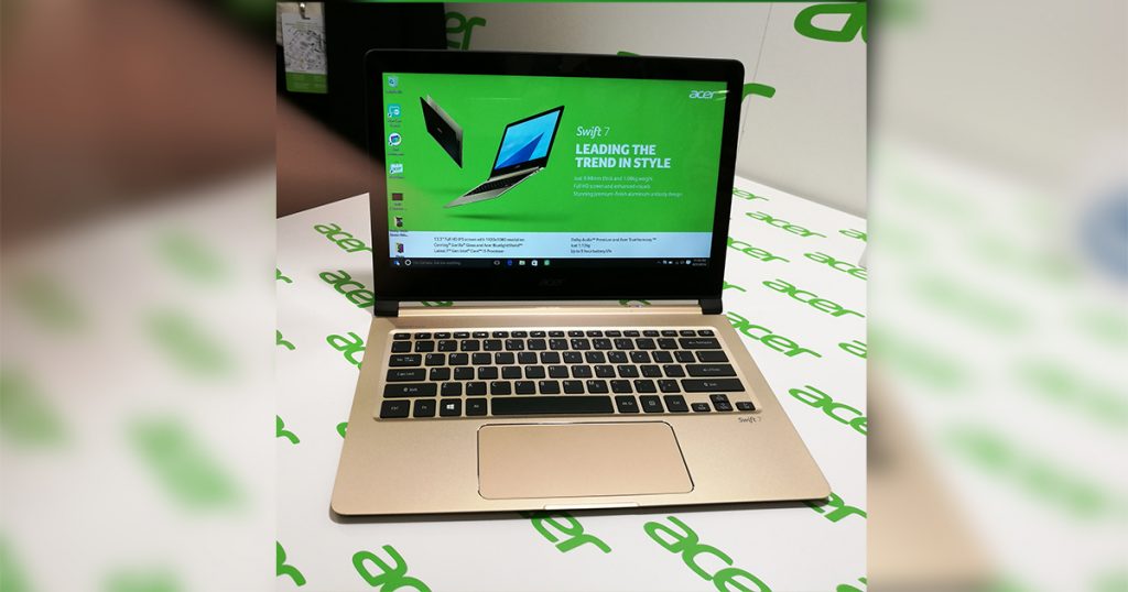 IFA 2016: Acer stellt das dünnste Notebook der Welt vor