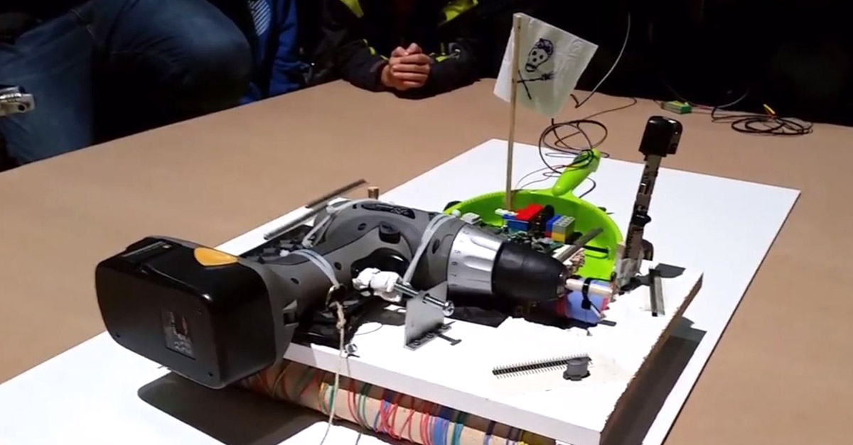 Roboter der Woche: Oktopus, Sashimi-Meister und japanische Trash-Sumo-Meister