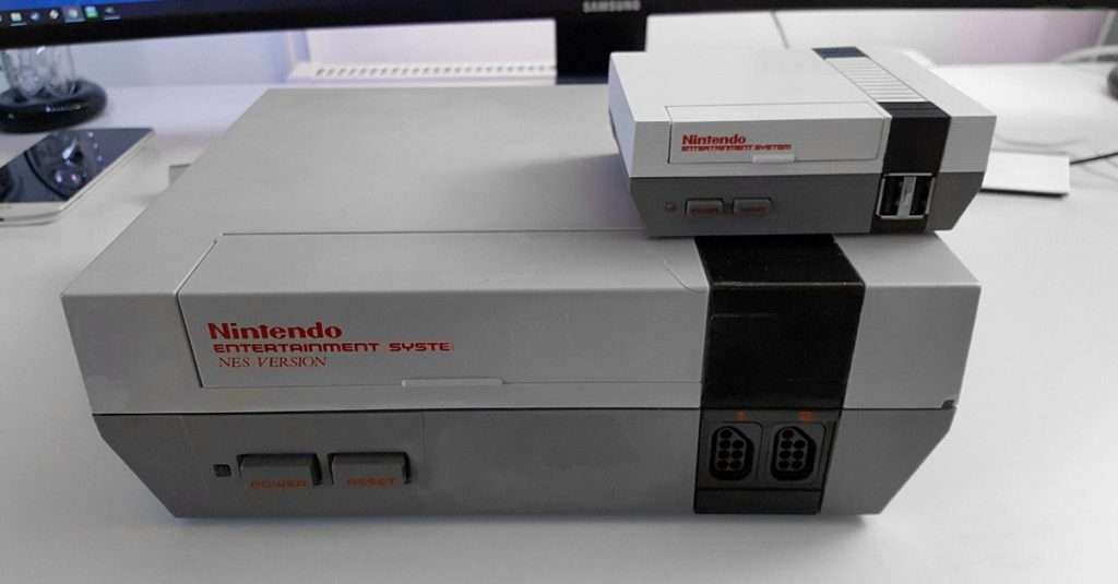 Nintendo Classic Mini mit Modulschacht im Eigenbau