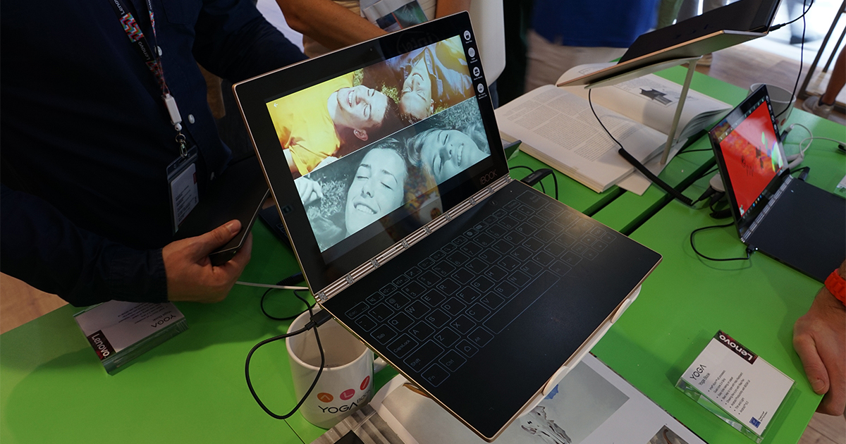IFA 2016: Lenovo Yoga Book und Yoga 910 vorgestellt