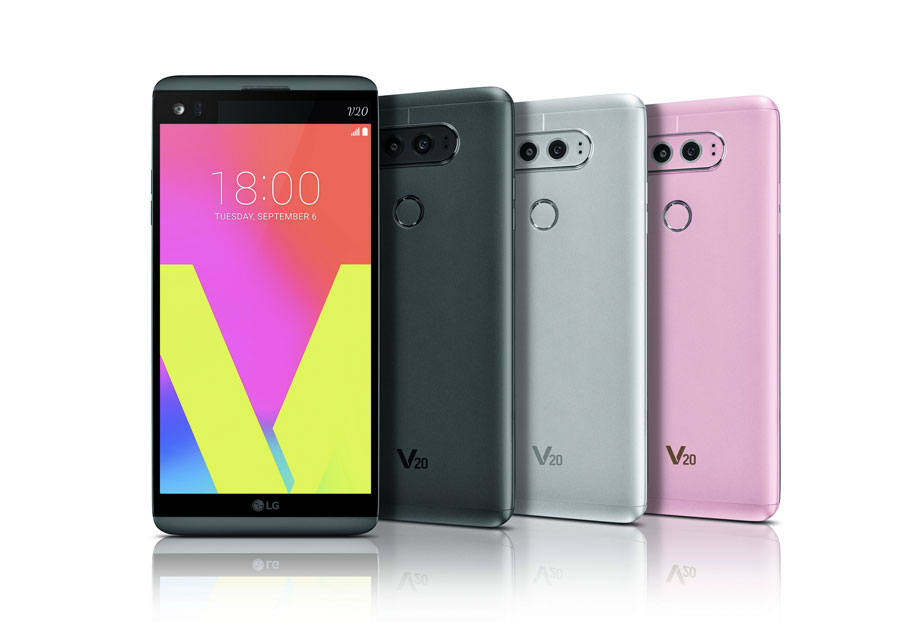 LG V20 offiziell vorgestellt: Dual-Display, Dual-Kamera und 24bit Sound