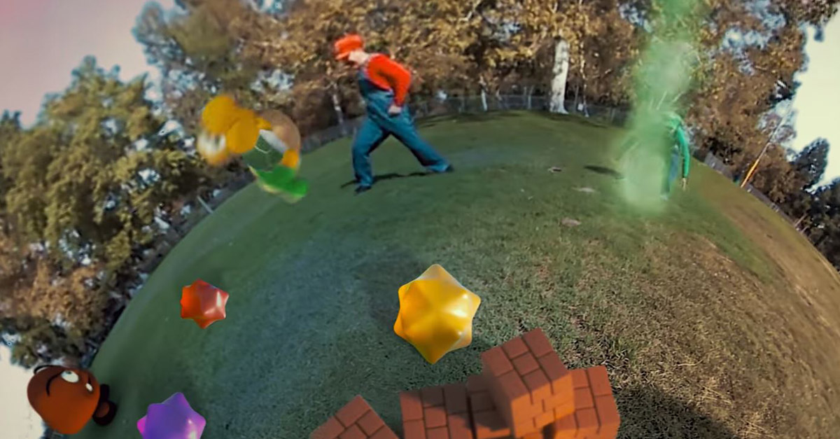 Super Mario Galaxy als Realfilm