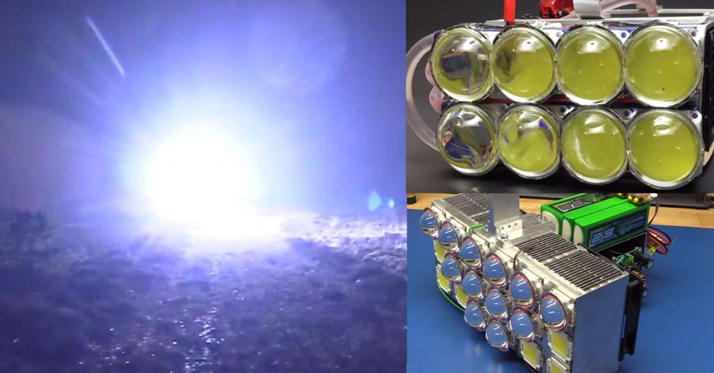 DIY: Taschenlampen mit 72.000 und 162.000 Lumen