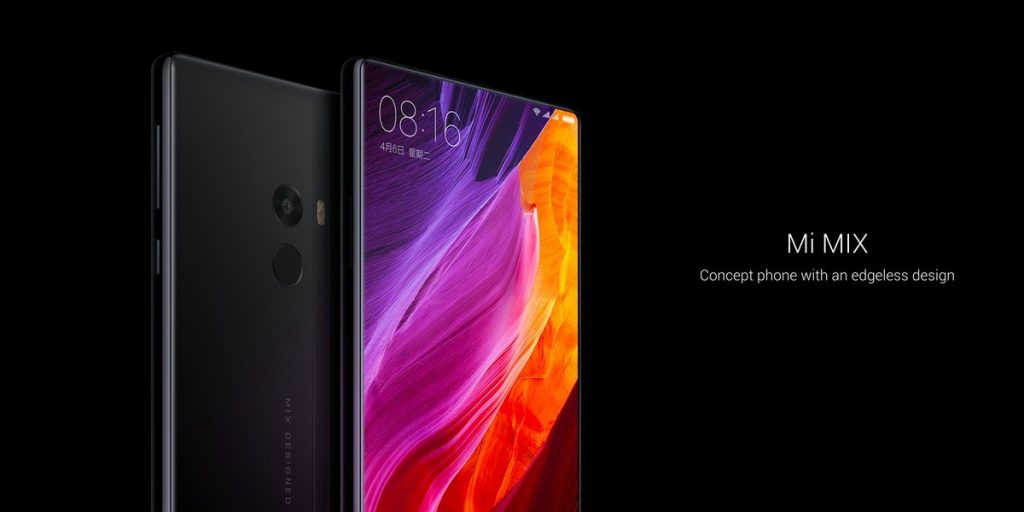 Xiaomi Mi Mix Konzept: Nahezu rahmenloses Smartphone mit High-End Komponenten