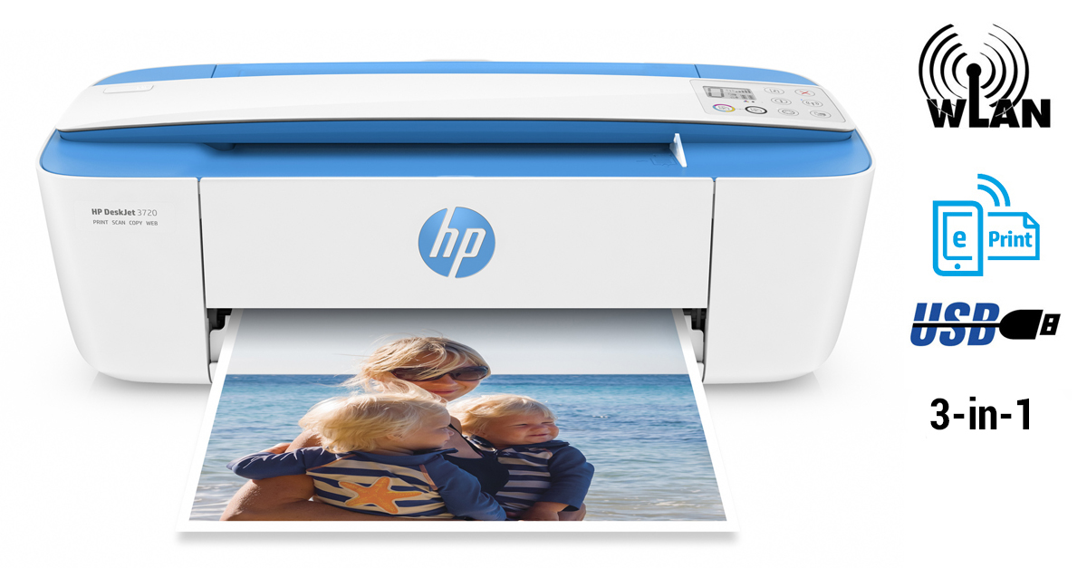 Kurztest: HP DeskJet 3720 – kompakter All-in-one Tintenstrahldrucker für den Heimanwender