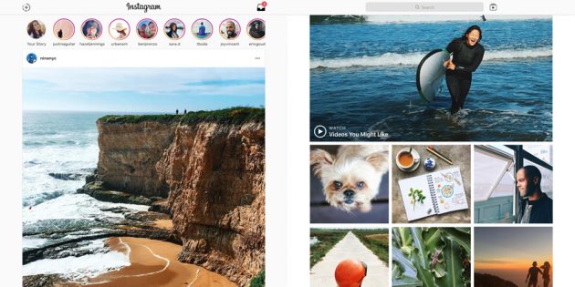 Windows 10 Desktop-App für Instagram