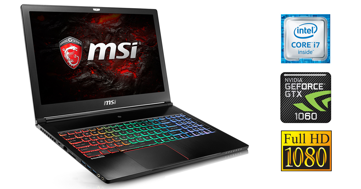 MSI GS63VR-6RF16H22 Stealth Pro Gaming – kompaktes Gaming-Notebook mit starker Hardware