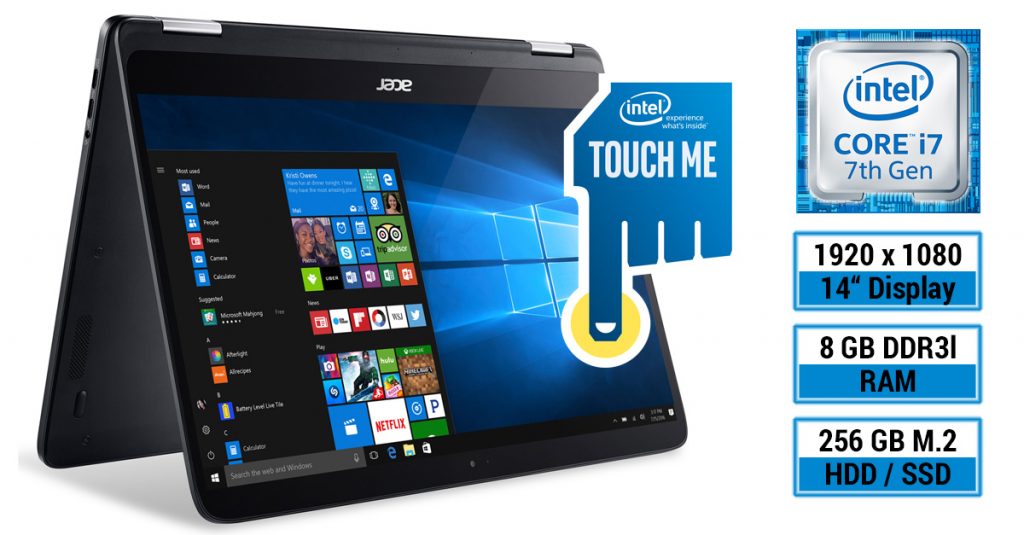 Acer Spin 7 im Test – Dünnes und leichtes Convertible-Notebook mit 14-Zoll-Display
