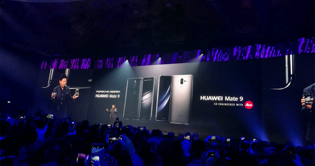 Huawei Mate 9 offiziell: Leica Dual-Kamera und Porsche Design