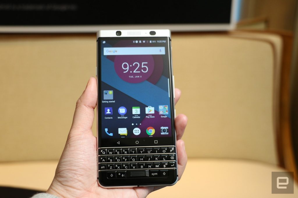 CES 2017: TCL zeigt BlackBerry Mercury Prototypen, kündigt neues BlackBerry an