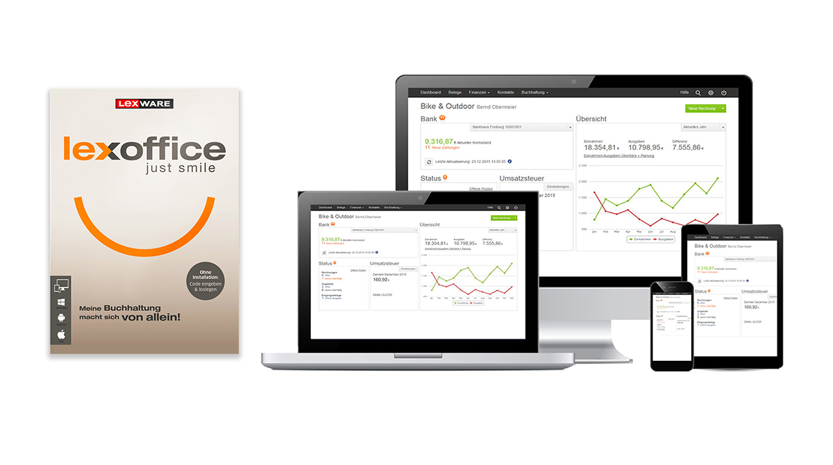 Lexware lexoffice macht die Buchhaltung einfach und intuitiv