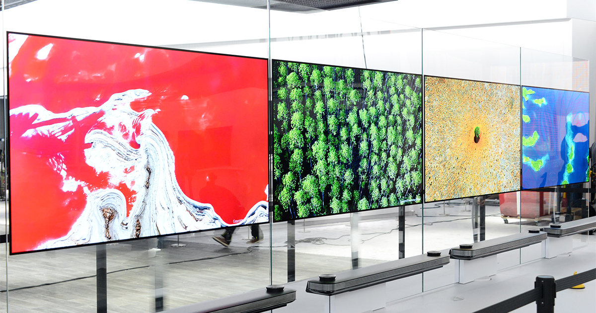 LG präsentiert auf der CES 2017 die neuen Signature OLED TV W-Geräte