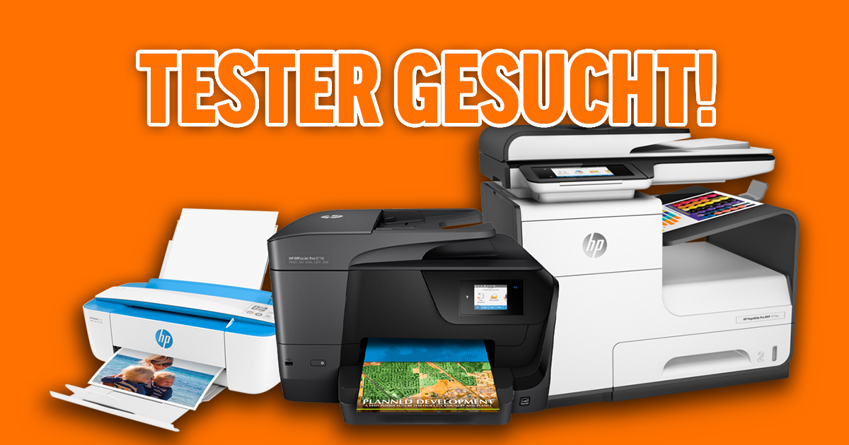 Tester gesucht für HP Drucker