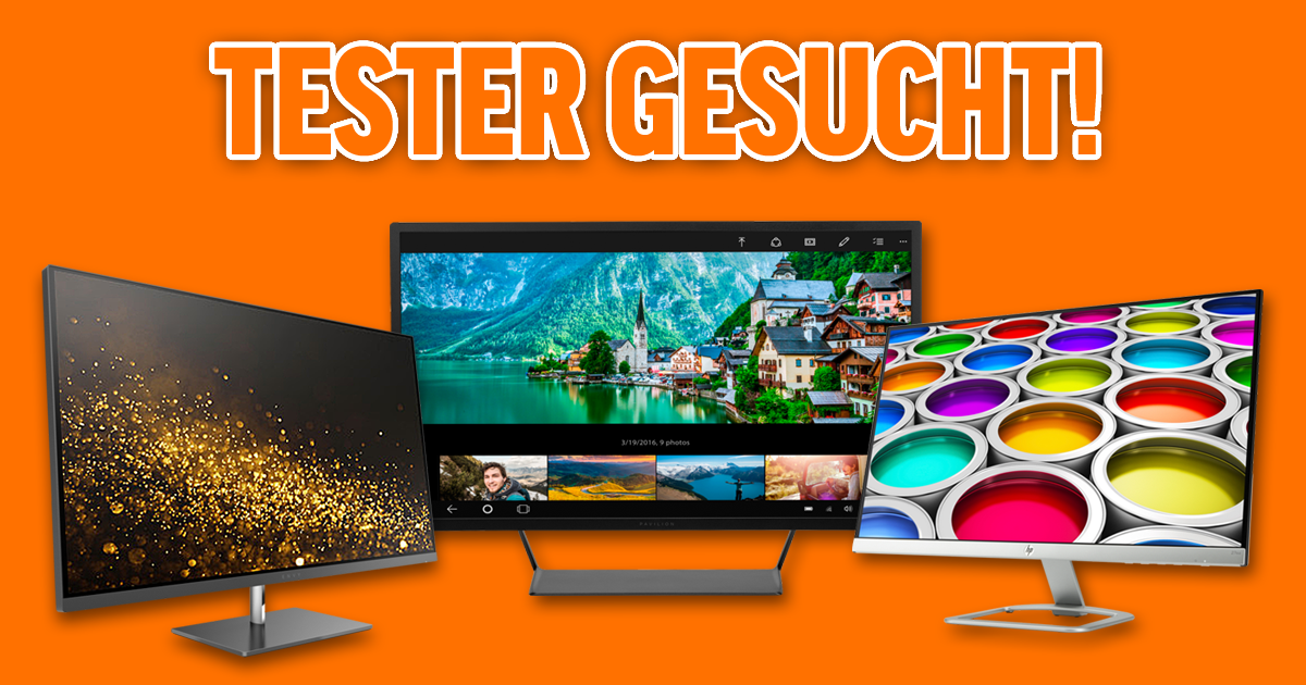 Tester gesucht für HP Monitore