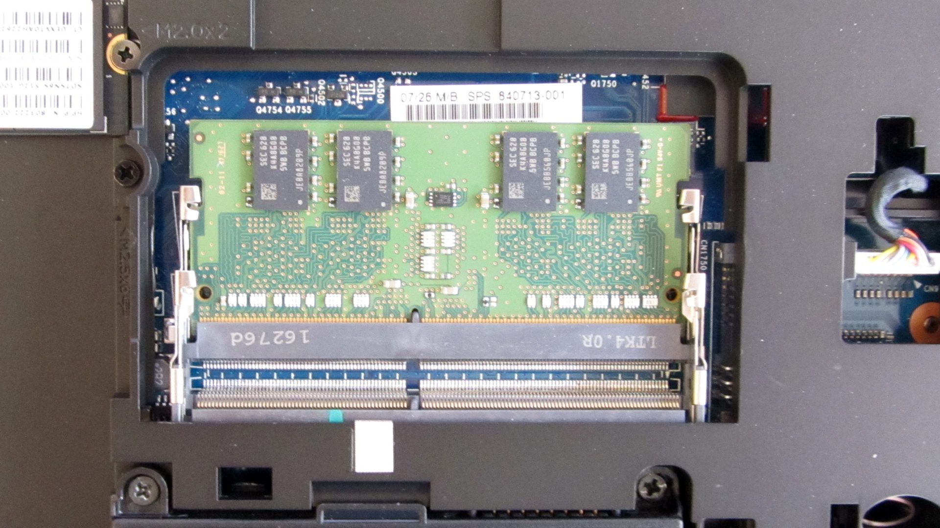 HP ProBook 650 G2 Innen – RAM Modul