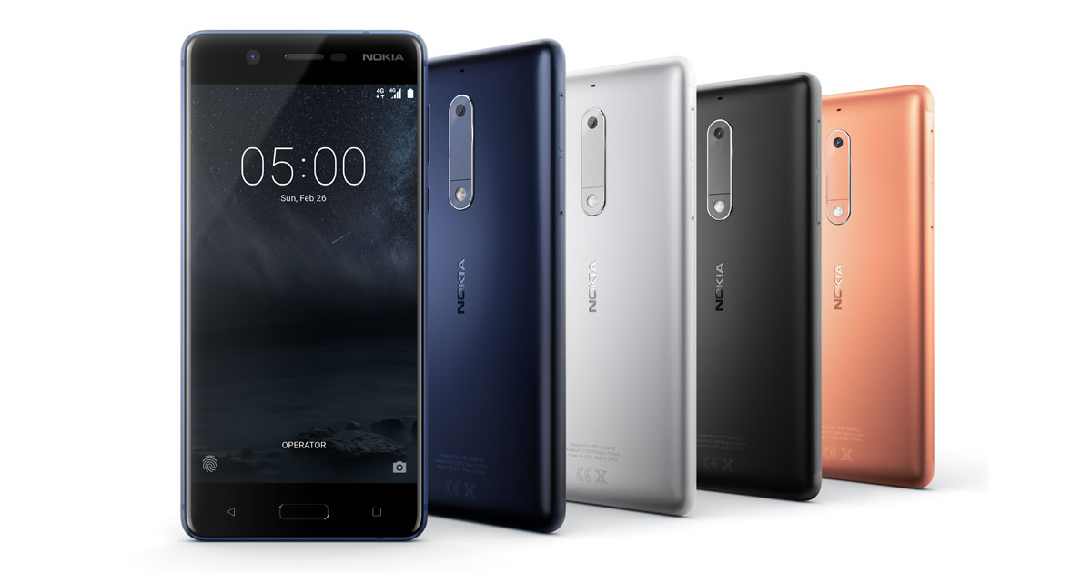 Neue Nokia Smartphones 3, 5 und 6 vermutlich ab Mai 2017 erhältlich
