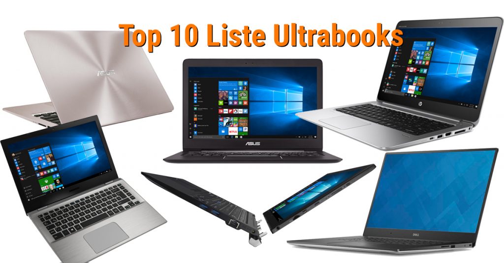 Unsere Top 10 Liste für Ultrabooks