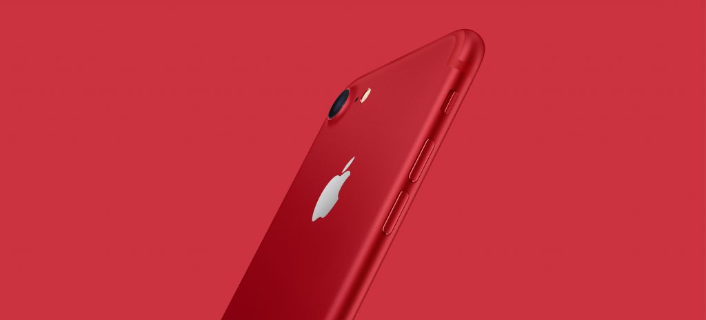 Das iPhone 7 gibt es jetzt in Rot. Und es gibt ein neues iPad