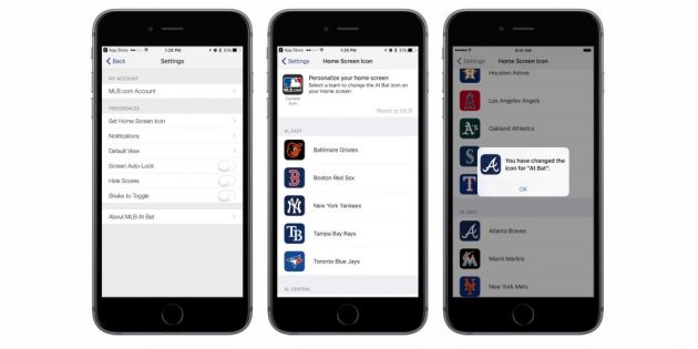 App-Icon wechseln iOS 10.3