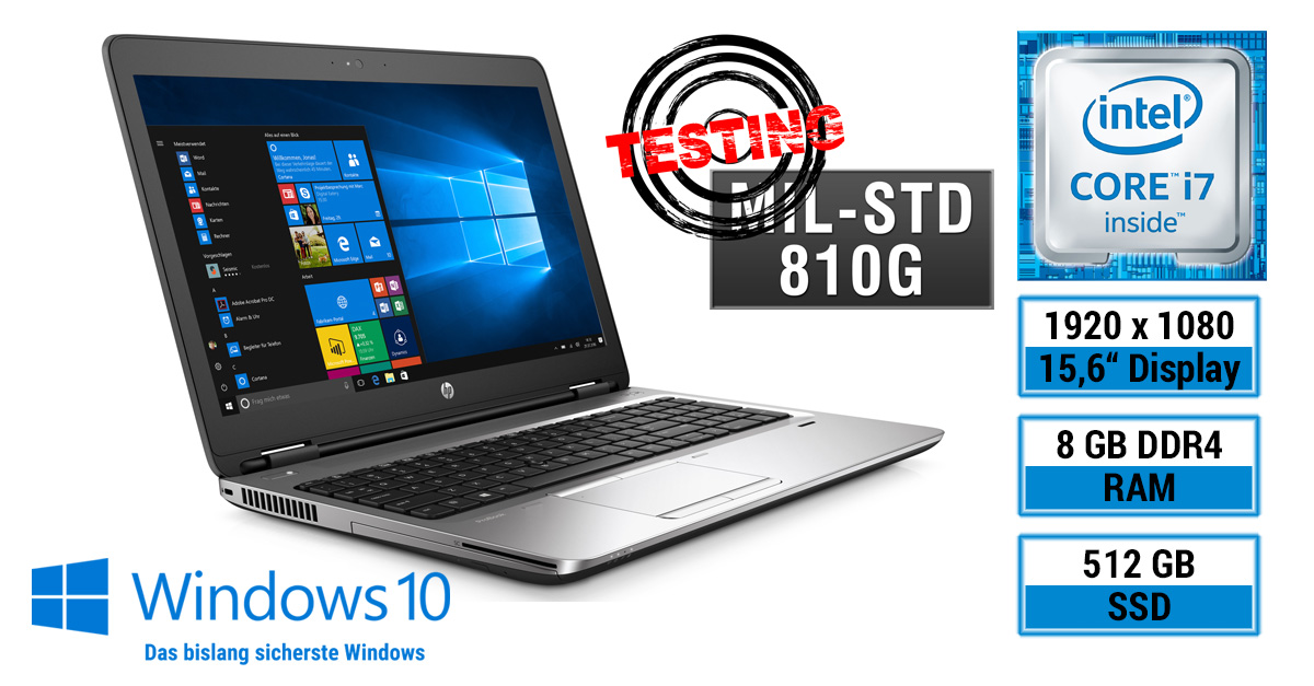 HP ProBook 650 G2 Y3B47ES – Business-Notebook im Härtetest