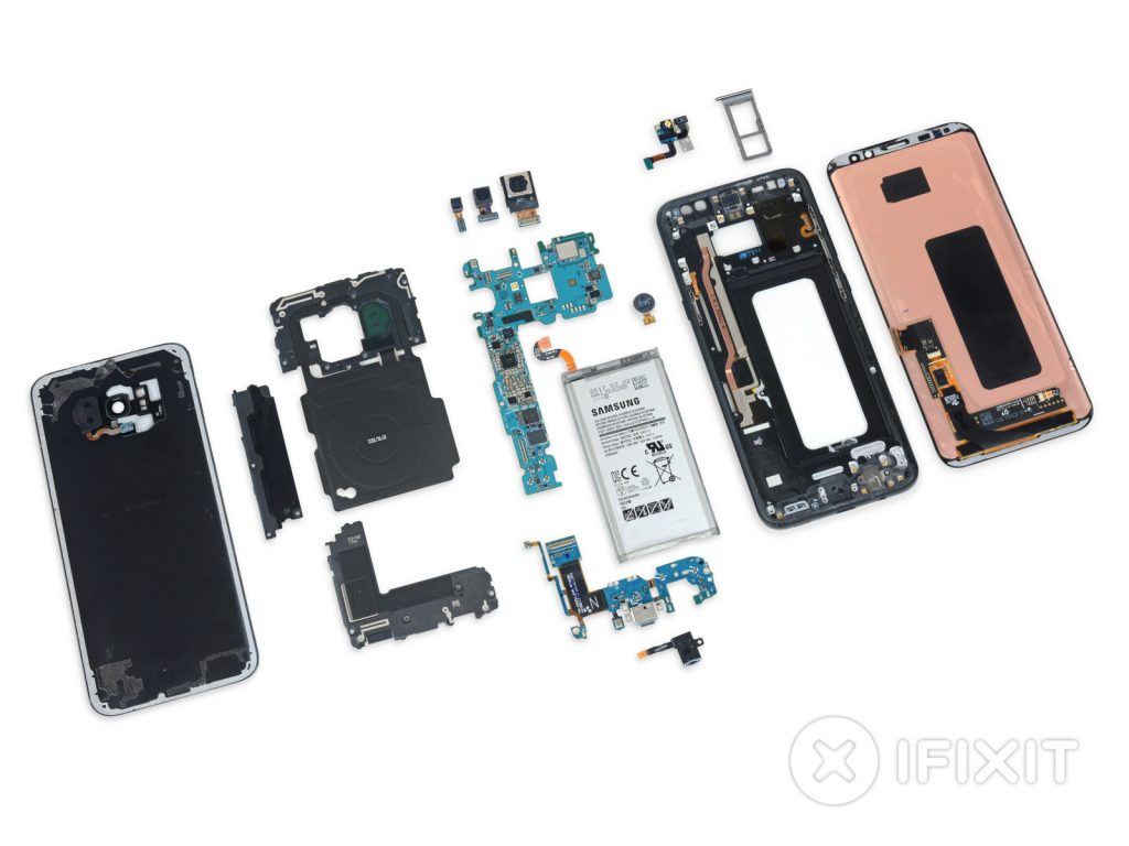 Samsung Galaxy S8/+ im Teardown: Ähnlich dem Note 7, schlecht zu reparieren