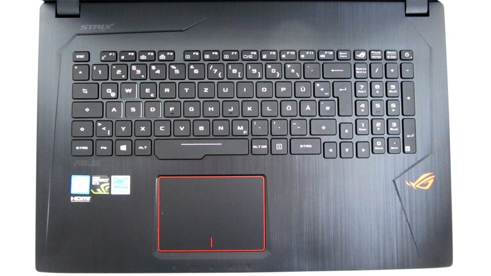 Asus Strix GL753VD-GC044T Tastatur_1