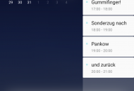 Samsung Galaxy S8+ Bixby Kalenderansicht